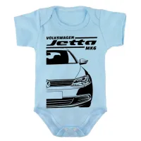 Body Bebê Infantil roupa criança Volkwagen Jetta MK6 modelo antigo - Foto 2