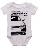 Body Bebê Infantil roupa criança Volkwagen Jetta MK6 modelo antigo - Foto 3