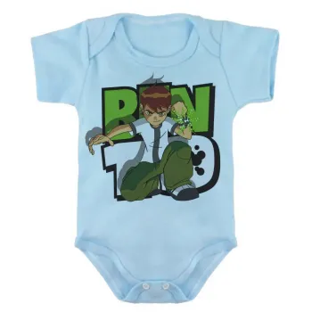 Body Bebê Infantil roupa criança Ben 10 menino super heroi - Foto 2