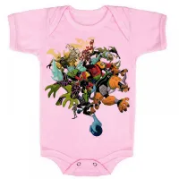 Body Bebê Infantil roupa criança Ben 10 personagens monstros - Foto 4