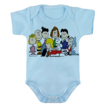 Body Bebê Infantil roupa criança Charlie brow snoopy turma - Foto 2