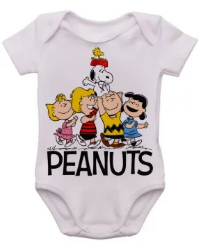 Body Bebê Infantil roupa criança charlie brown snoopy e turma - Foto 2