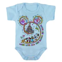 Body Bebê Infantil roupa criança Disney mickey pato donald pluto pateta - Foto 2