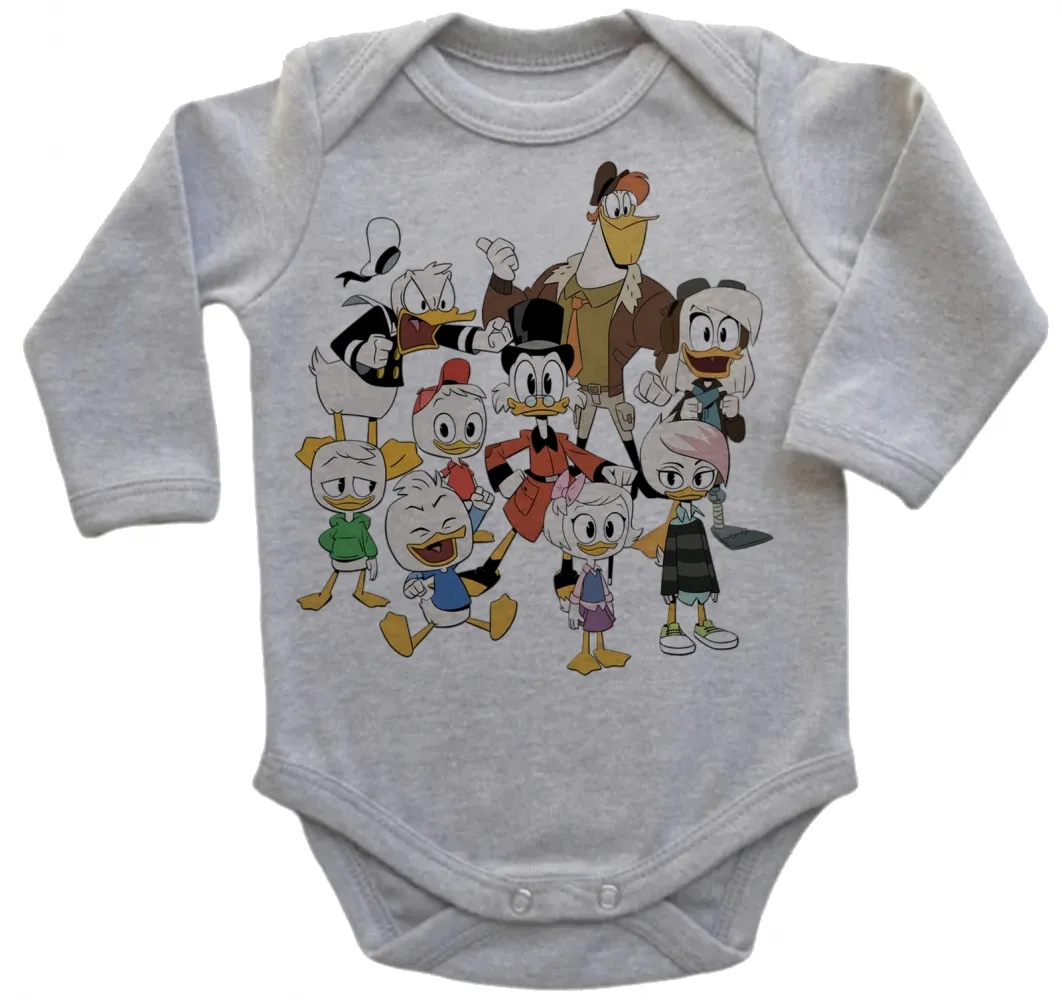 Body Bebê Infantil roupa criança Duck Tales tio patinhas