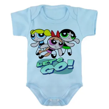 Body Bebê Infantil roupa criança Meninas super poderosas desenho - Foto 2