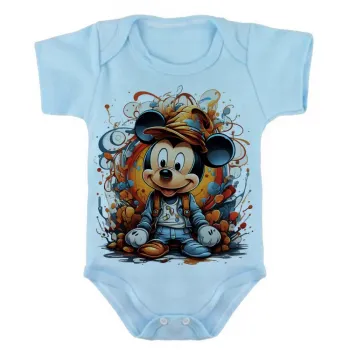 Body Bebê Infantil roupa criança Mickey mouse baby desenho - Foto 2