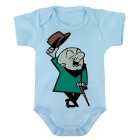 Body Bebê Infantil roupa criança Mister MR Magoo desenho antigo - Foto 2
