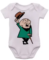 Body Bebê Infantil roupa criança Mister MR Magoo desenho antigo - Foto 3