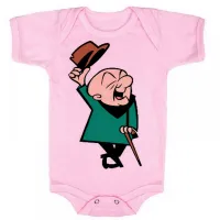 Body Bebê Infantil roupa criança Mister MR Magoo desenho antigo - Foto 4