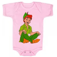 Body Bebê Infantil roupa criança Peter pan amigo sininho - Foto 4