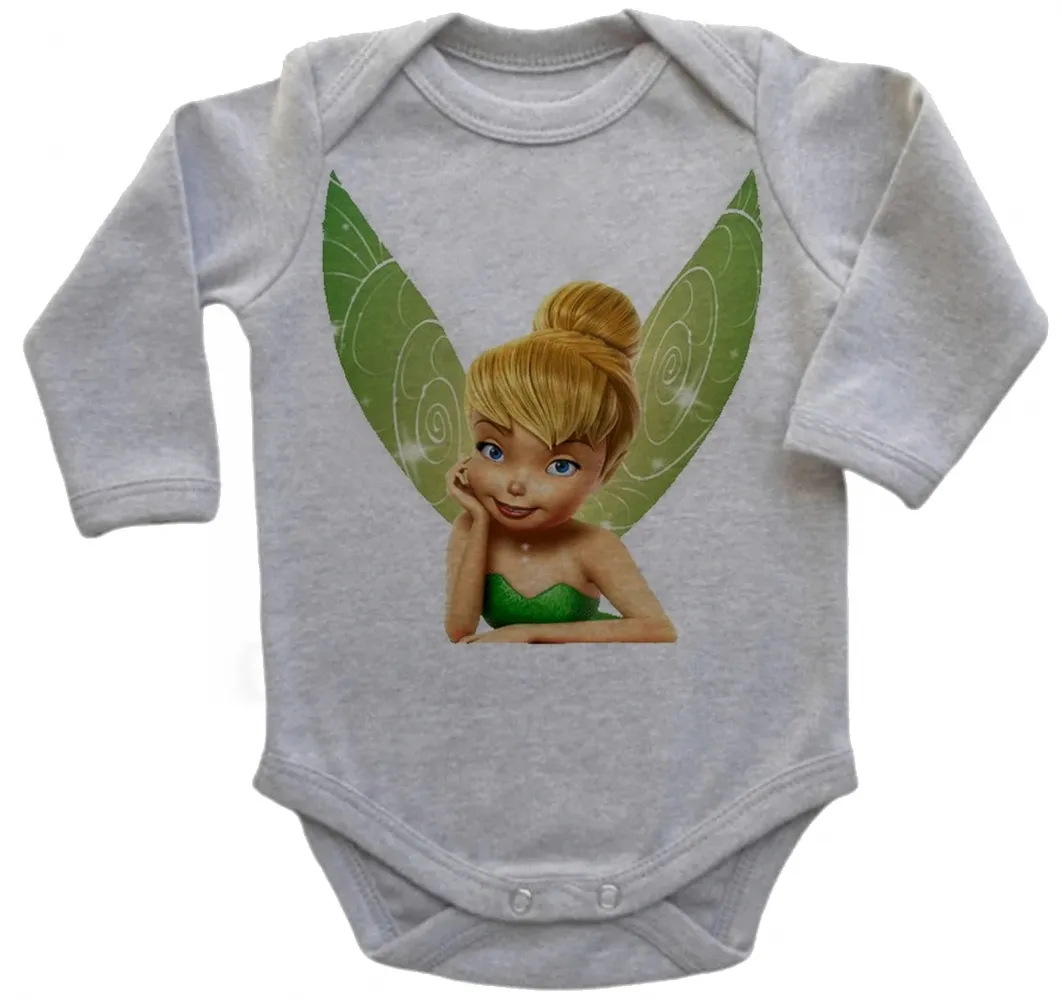 Body Bebê Infantil roupa criança Sininho fada peter pan