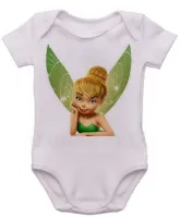 Body Bebê Infantil roupa criança Sininho fada peter pan - Foto 3