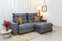 Sofá Retrátil e reclinável Molas ensacadas Gran Bello 2,30 Ruf  - Foto 5