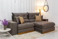 Sofá Retrátil e reclinável Molas ensacadas D33 Gran belo 2,50 NV Super promoção - Foto 5