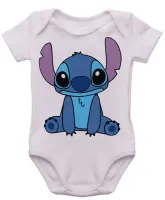 Body Bebê Infantil roupa criança Stitch e Lilo desenho - Foto 3