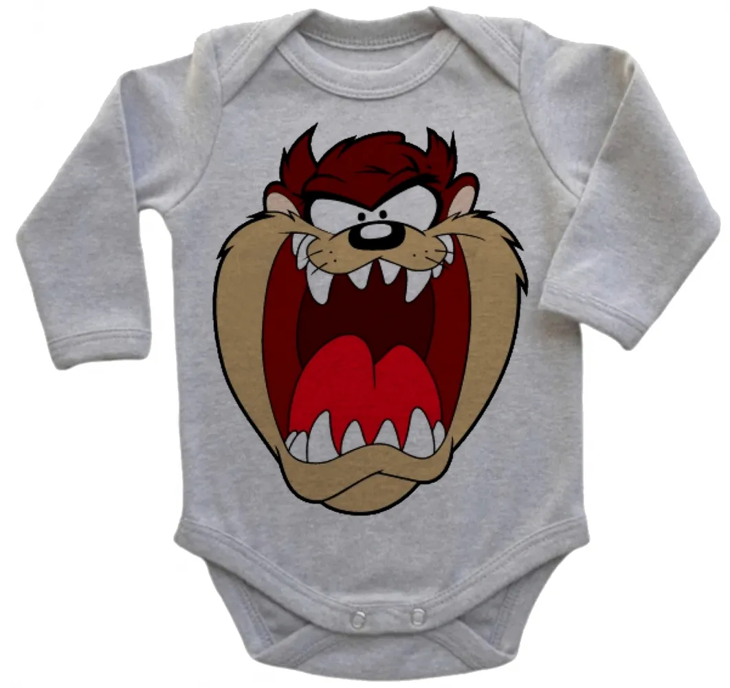 Body Bebê Infantil roupa criança Taz Mania diabo tazmania