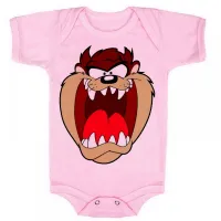 Body Bebê Infantil roupa criança Taz Mania diabo tazmania - Foto 4