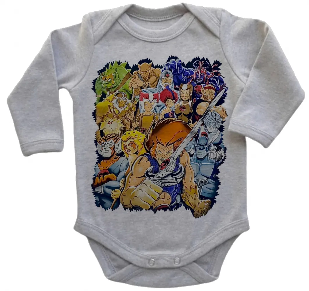 Body Bebê Infantil roupa criança Thundercats lion panthro snarf