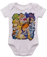 Body Bebê Infantil roupa criança Thundercats lion panthro snarf - Foto 3