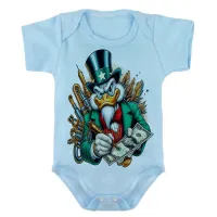 Body Bebê Infantil roupa criança Tio patinhas Sam desenho antigo - Foto 2