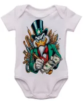 Body Bebê Infantil roupa criança Tio patinhas Sam desenho antigo - Foto 3