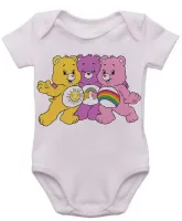 Body Bebê Infantil roupa criança Ursinhos carinhosos desenho antigo - Foto 3