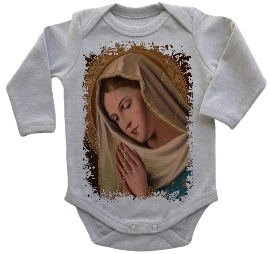 Body Bebê Infantil roupa criança Nossa senhora Aparecida Mãe