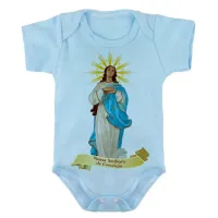 Body Bebê Infantil roupa criança Nossa senhora da Conceição - Foto 2