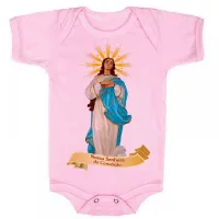 Body Bebê Infantil roupa criança Nossa senhora da Conceição - Foto 4