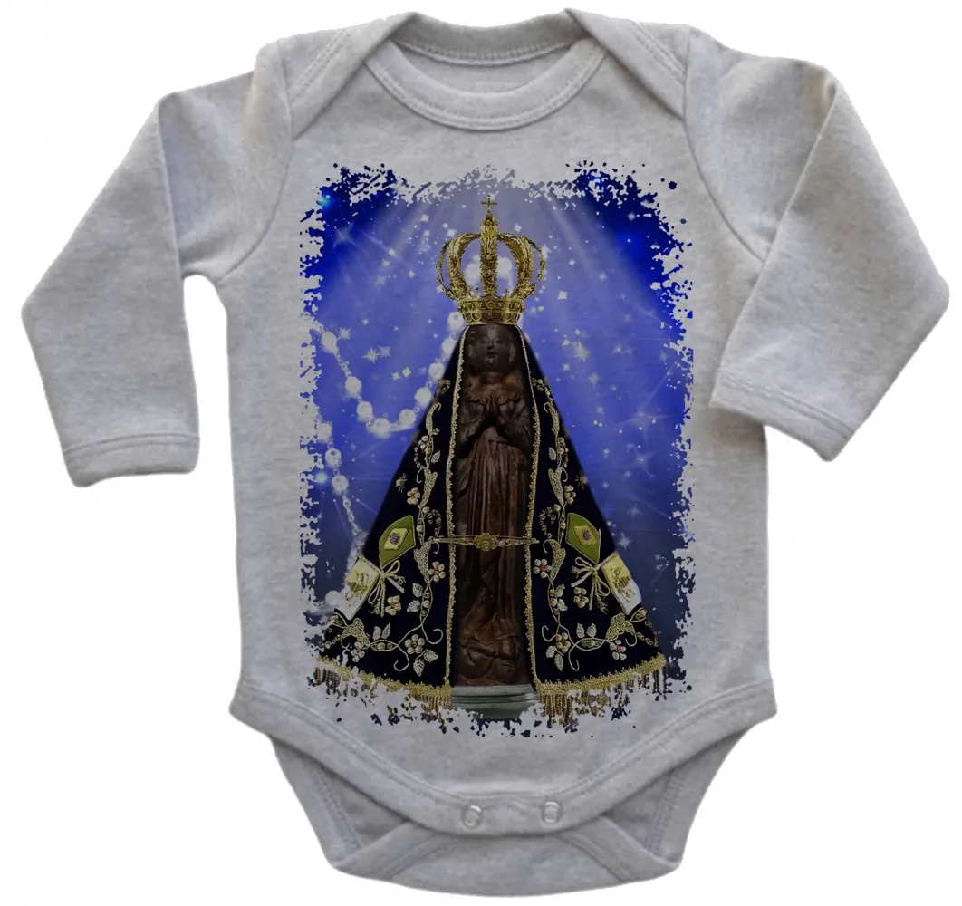 Body Bebê Infantil roupa criança Nossa Senhora Mãe Jesus