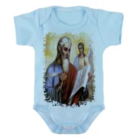 Body Bebê Infantil roupa criança São Mateus Santo Jesus Cristo - Foto 2