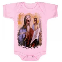 Body Bebê Infantil roupa criança São Mateus Santo Jesus Cristo - Foto 4