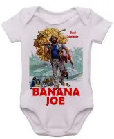 Body Bebê Infantil roupa criança Banana Joe filme antigo Bud Spencer - Foto 3