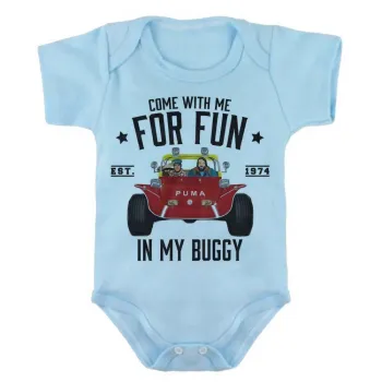 Body Bebê Infantil roupa criança Dupla Explosiva buggy Bud Spencer Terence Hill - Foto 2