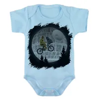 Body Bebê Infantil roupa criança Et estrela da morte star wars - Foto 2