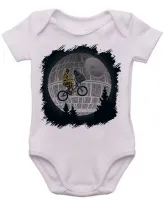 Body Bebê Infantil roupa criança Et estrela da morte star wars - Foto 3
