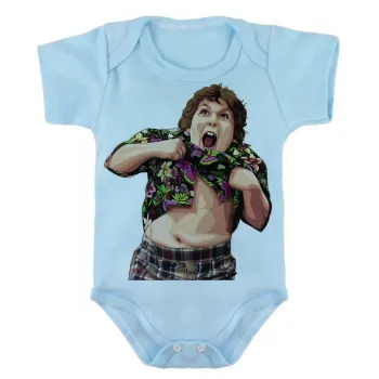 Body Bebê Infantil roupa criança Gordo goonies filme antigo - Foto 2