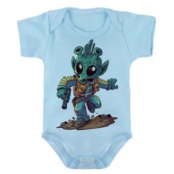 Body Bebê Infantil roupa criança greedo star wars personagem - Foto 2