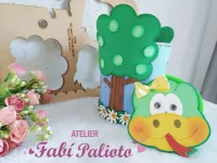 G1.848  Gabarito de Moldes  em MDF Lata Música a Cobra não tem pé - Foto 2