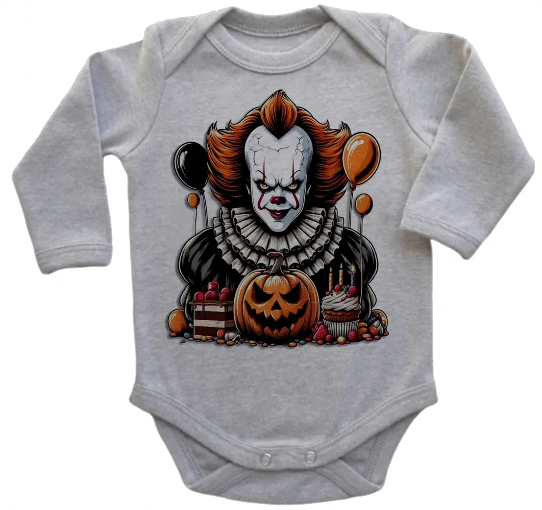 Body Bebê Infantil roupa criança It a coisa palhaço terror