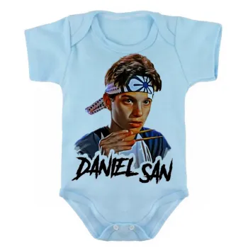 Body Bebê Infantil roupa criança Karate kid Daniel San - Foto 2