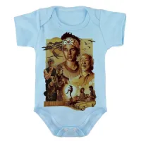 Body Bebê Infantil roupa criança Karate kid filme antigo - Foto 2