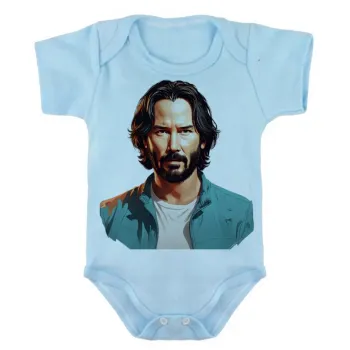 Body Bebê Infantil roupa criança keanu reeves john wick ator - Foto 2