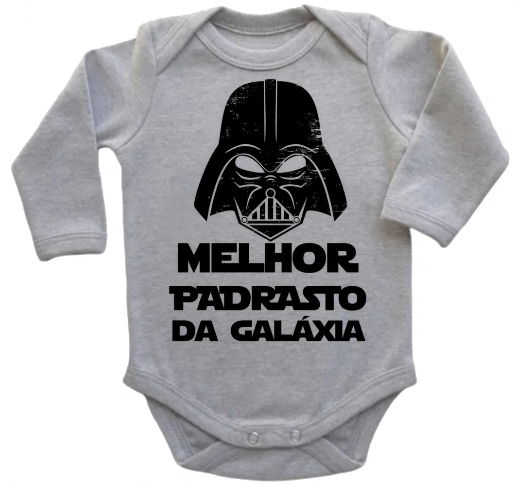 Body Bebê Infantil roupa criança Melhor padastro darth vader