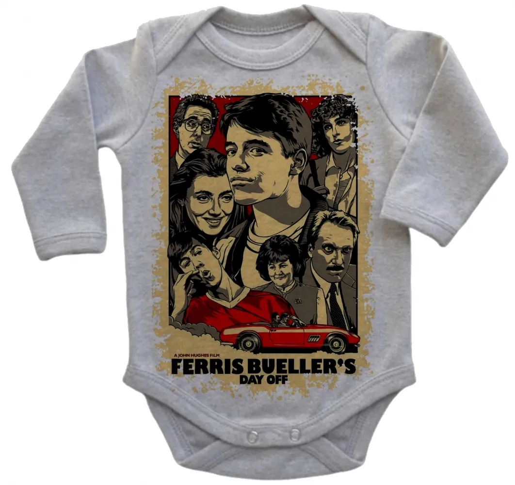 Body Bebê Infantil roupa criança save ferris curtindo vida adoidado filme