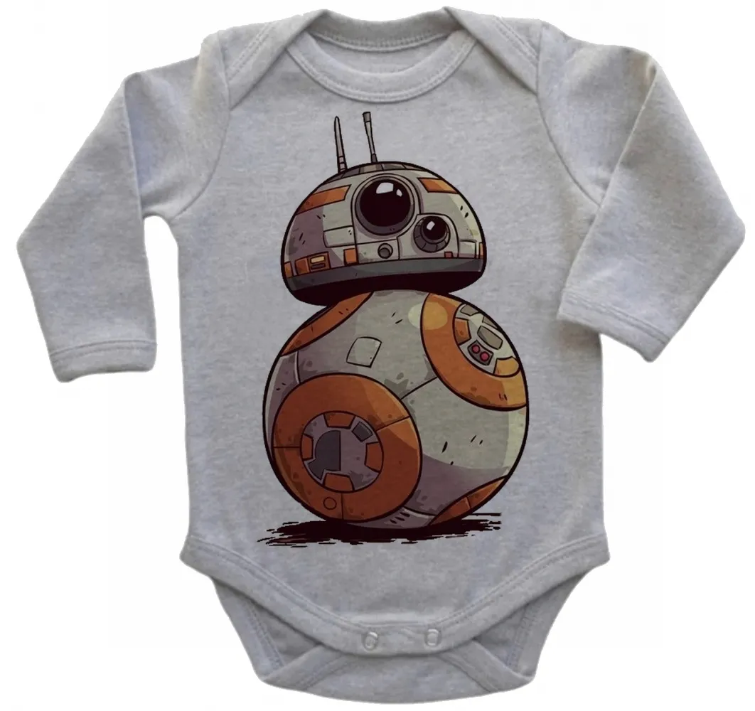 Body Bebê Infantil roupa criança Star wars bb8 robo darth vader