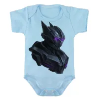 Body Bebê Infantil roupa criança Transformers Megatron vilão - Foto 2