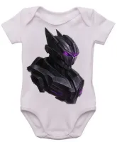 Body Bebê Infantil roupa criança Transformers Megatron vilão - Foto 3