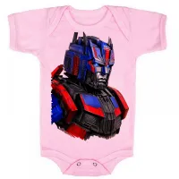 Body Bebê Infantil roupa criança Transformers optimus prime - Foto 4