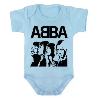 Body Bebê Infantil roupa criança Abba banda rock antiga - Foto 2
